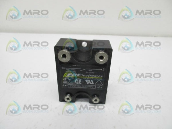 FR ELECTRONICS ZRA-6010A SOLID STATE RELAY  NSNP