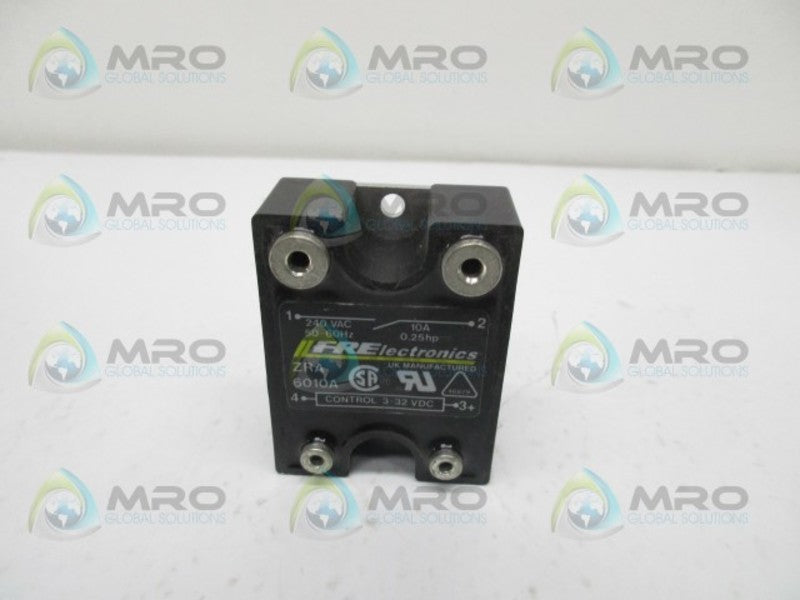 FR ELECTRONICS ZRA-6010A SOLID STATE RELAY  NSNP