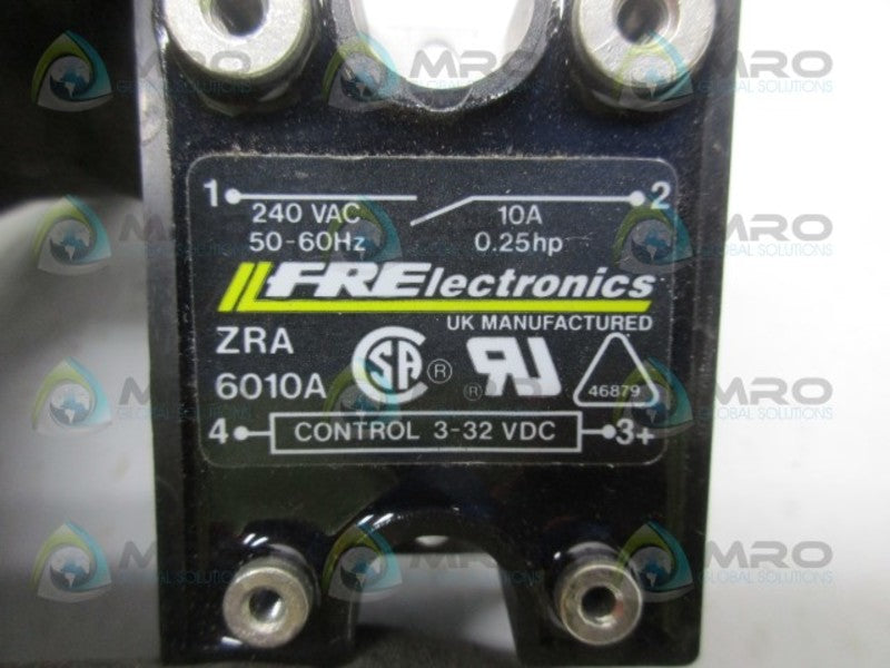FR ELECTRONICS ZRA-6010A SOLID STATE RELAY  NSNP