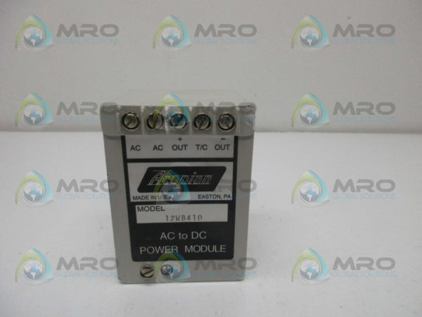 ACOPIAN 12WB410 AC TO DC POWER MODULE  UNMP