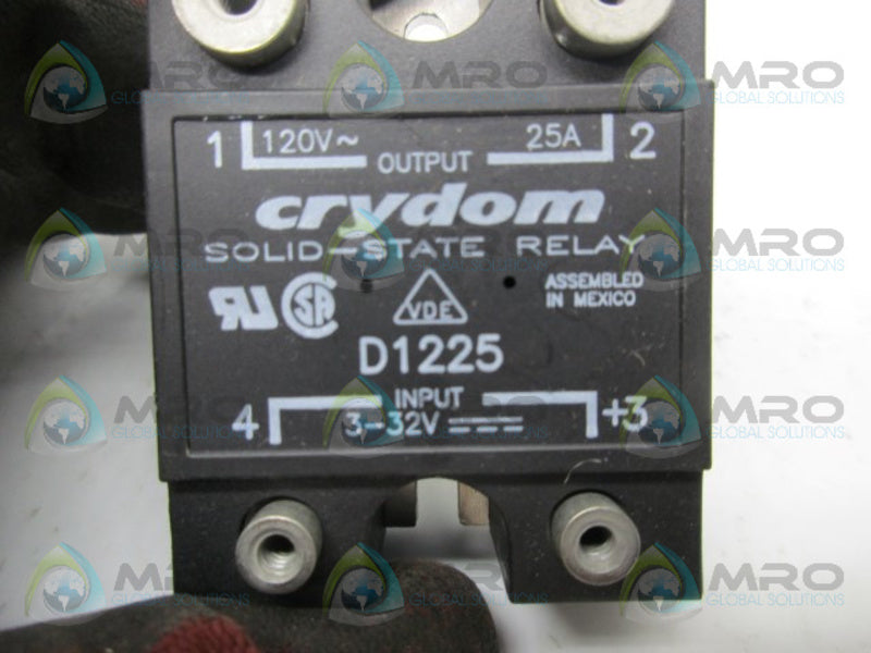 CRYDOM D1225 SOLID STATE RELAY  NSNP