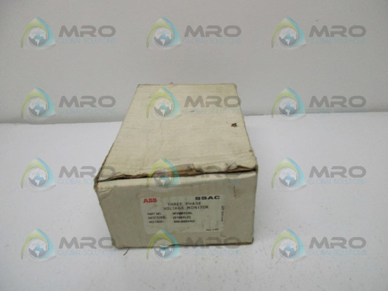 ABB WVM011AL 3 PHASE VOLTAGE MONITOR  NSMP