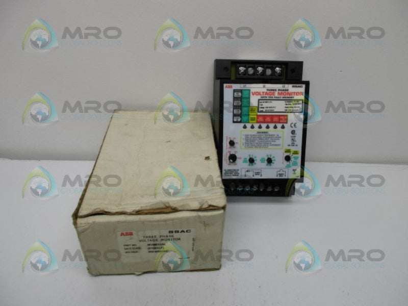 ABB WVM011AL 3 PHASE VOLTAGE MONITOR  NSMP