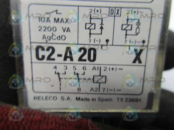 RELECO C2-A20X RELAY 24VDC  UNMP