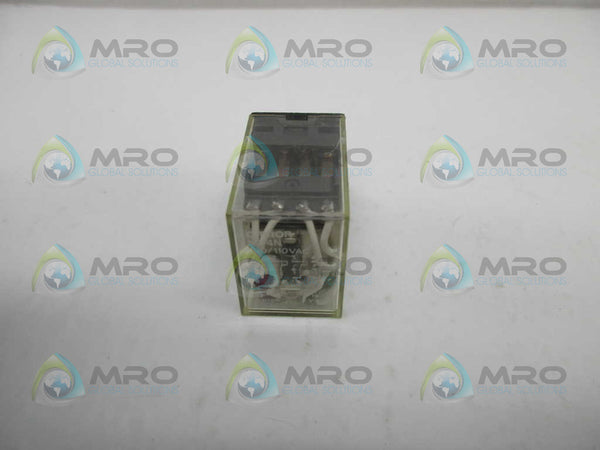 OMRON MY4N 100/110VAC RELAY  UNMP