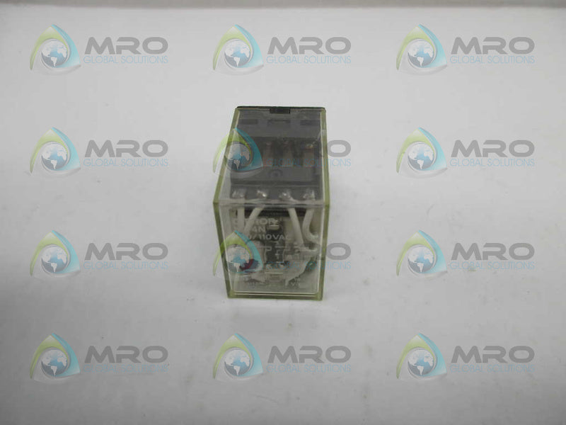 OMRON MY4N 100/110VAC RELAY  UNMP