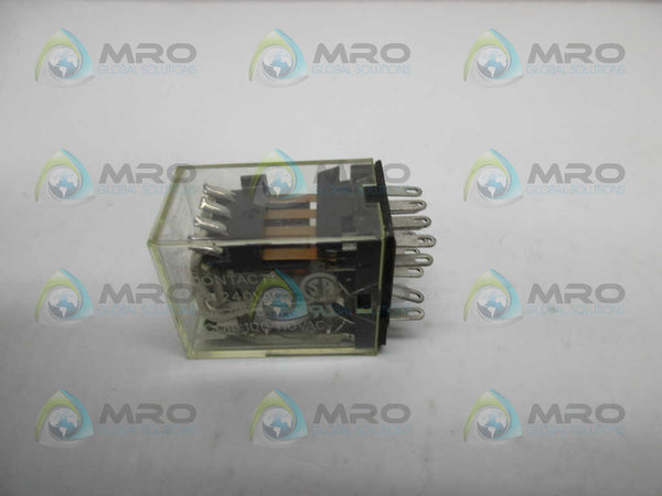 OMRON MY4N 100/110VAC RELAY  UNMP