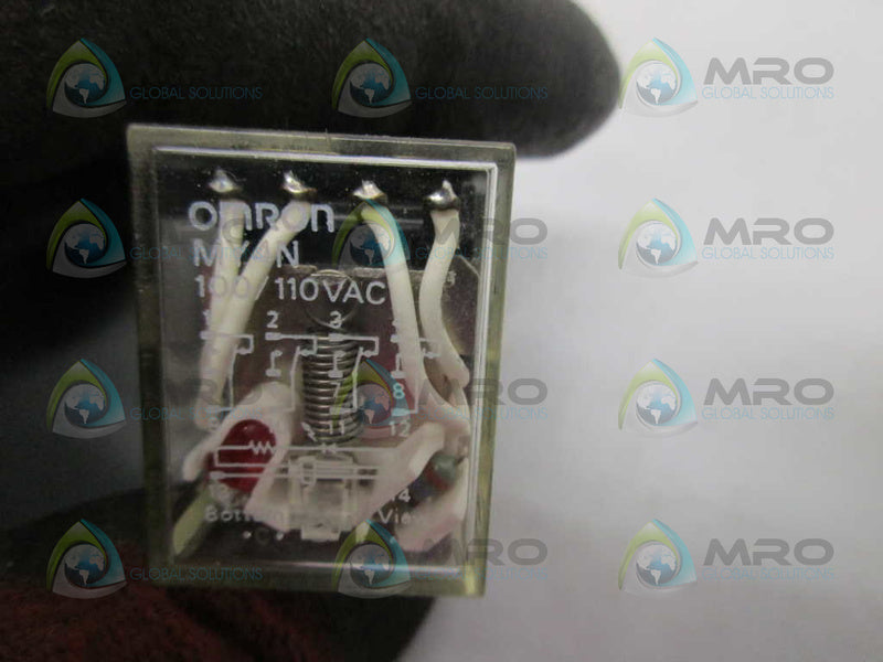 OMRON MY4N 100/110VAC RELAY  UNMP