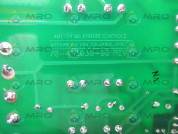 AMETEK 80-9230304-90 REV D ANALOG SYNC BOARD  UNMP
