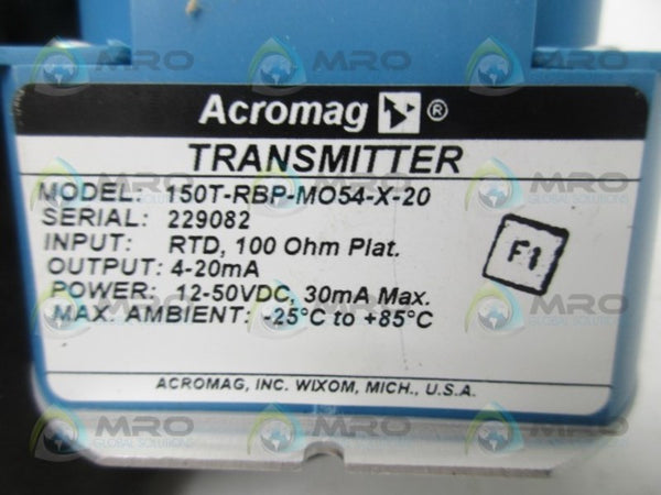 ACROMAG 150T-RBP-MP54-X-20 TRANSMITTER  NSMP