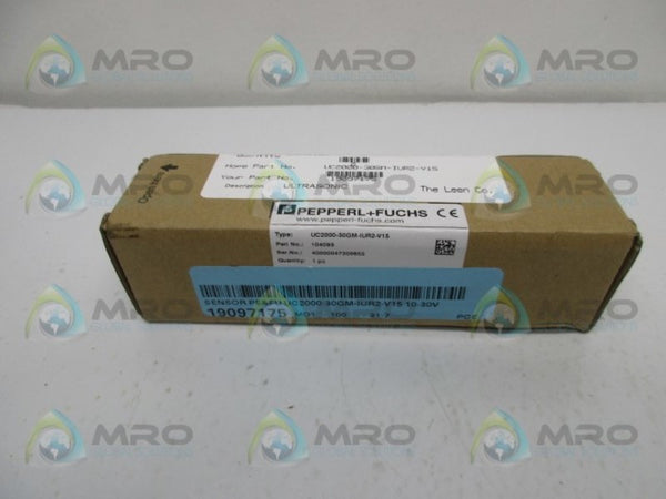 PEPPERL & FUCHS UC2000-30GM-1UR2-V15 ULTRASONIC SENSOR  NSMP