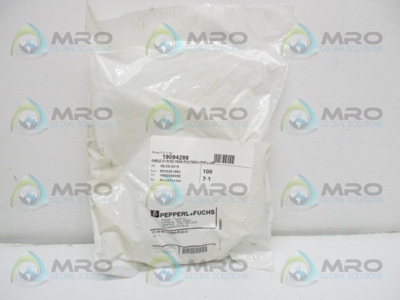 PEPPERL+FUCHS V1-W-E2-YE5M-PVC-U CABLE CONNECTOR  NSMP