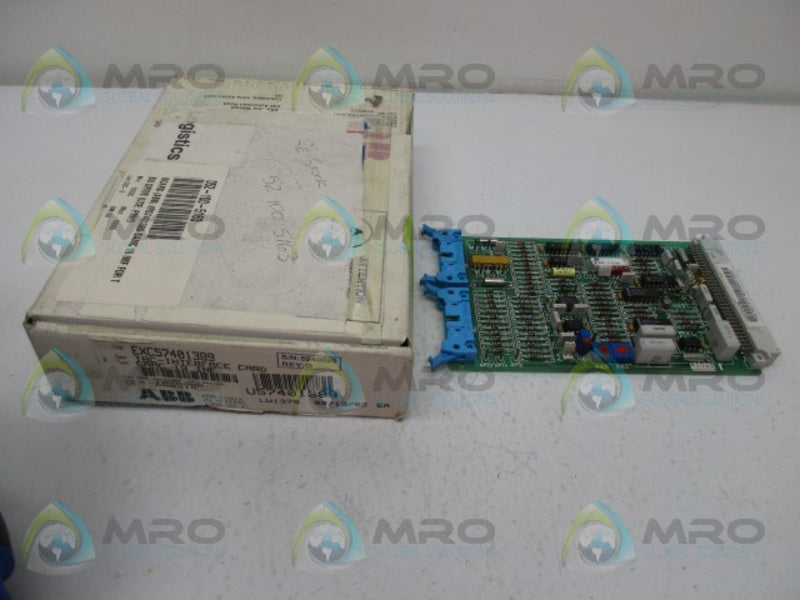 ABB SAMC-19-INF REV. G MICROPROCESSOR INTERFACE CARD  NSMP