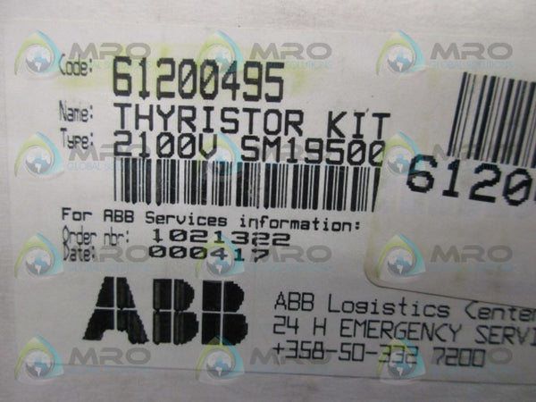 ABB 2100V-SM19500 THYRISTOR KIT  NSMP