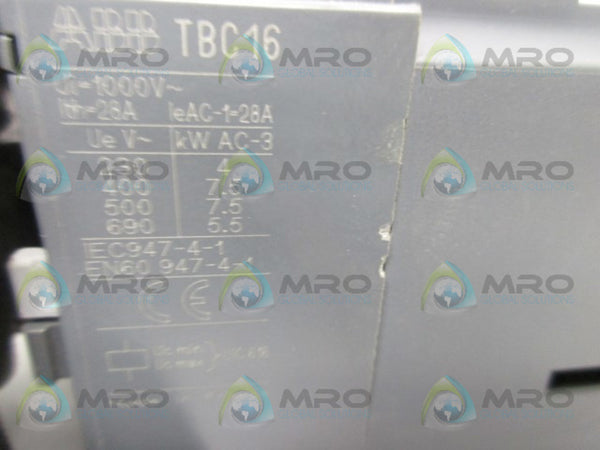 ABB TBC16-30-10-55 CONTACTOR  NSMP