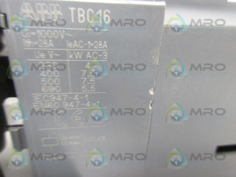 ABB TBC16-30-10-55 CONTACTOR  NSMP