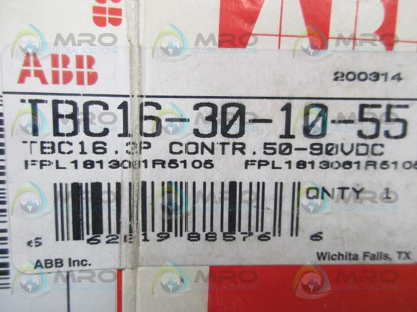 ABB TBC16-30-10-55 CONTACTOR  NSMP