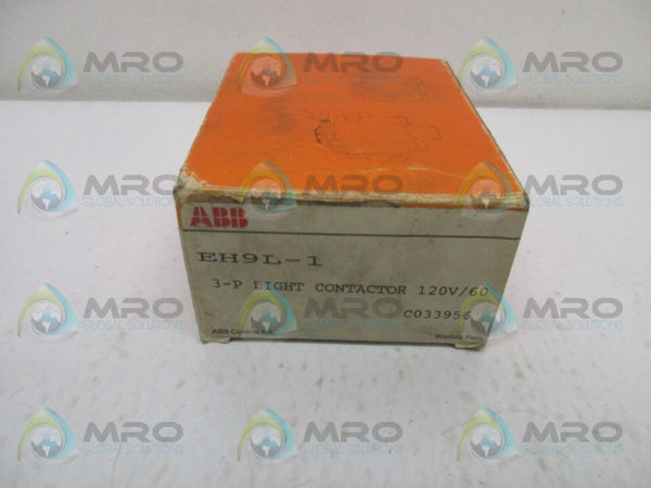 ABB EH9L-1 CONTACTOR 3POLE  NSMP