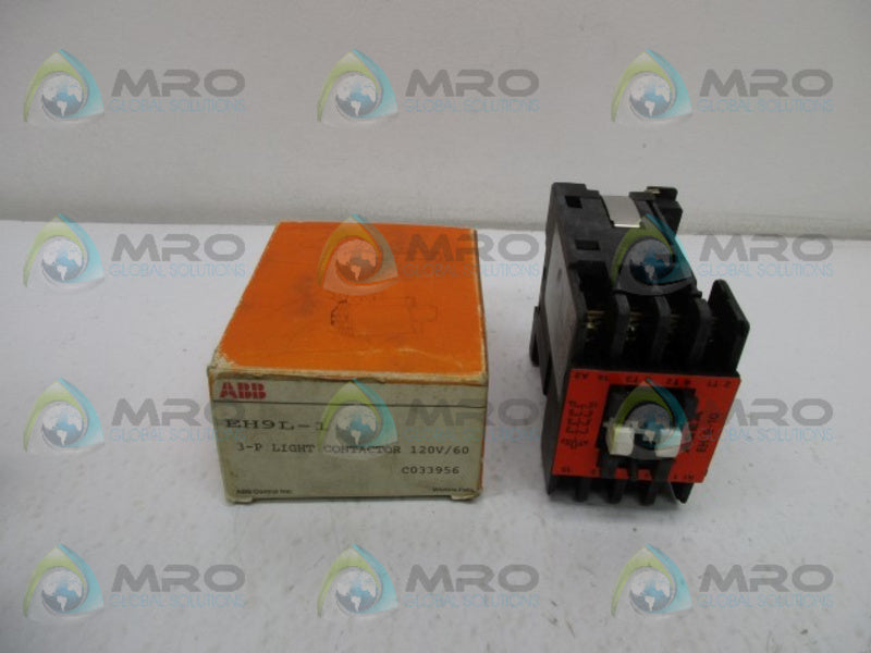 ABB EH9L-1 CONTACTOR 3POLE  NSMP