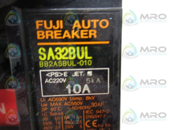 FUJI ELECTRIC BB2ASBUL-010 AUTO BREAKER  NSNP
