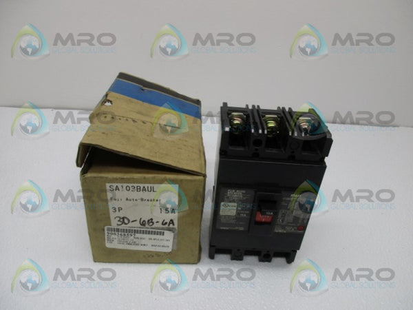 FUJI ELECTRIC SA103BAUL15 AUTO BREAKER  NSMP
