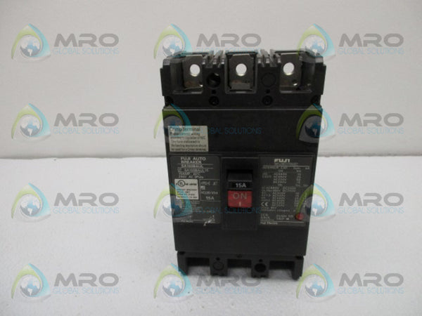 FUJI ELECTRIC SA103BAUL15 AUTO BREAKER  NSNP