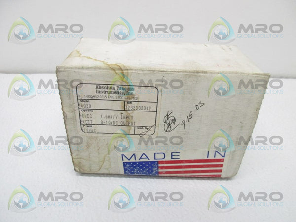 ABSOLUTE PROCESS INSTRUMENTS 14030 SIGNAL CONDITIONER  NSMP