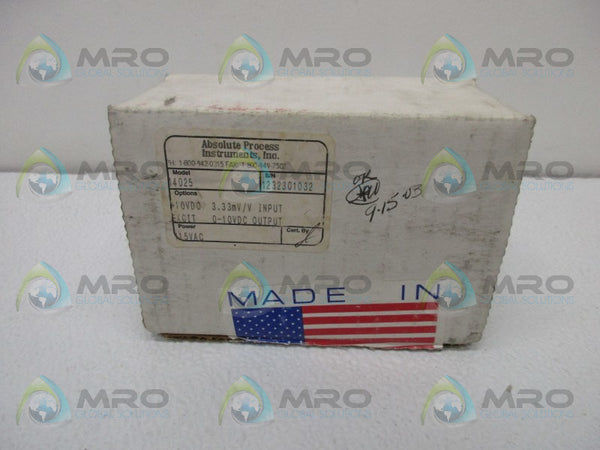 ABSOLUTE PROCESS INSTRUMENTS 14025  NSMP