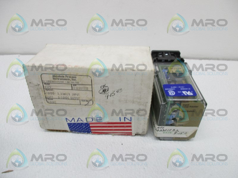 ABSOLUTE PROCESS INSTRUMENTS 14025  NSMP