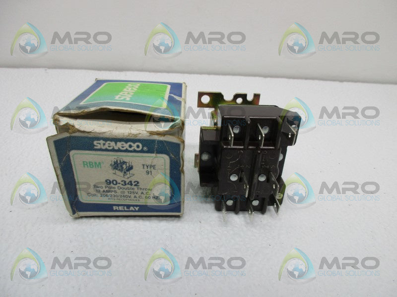 STEVECO 90-342 RELAY 6AMP  NSMP