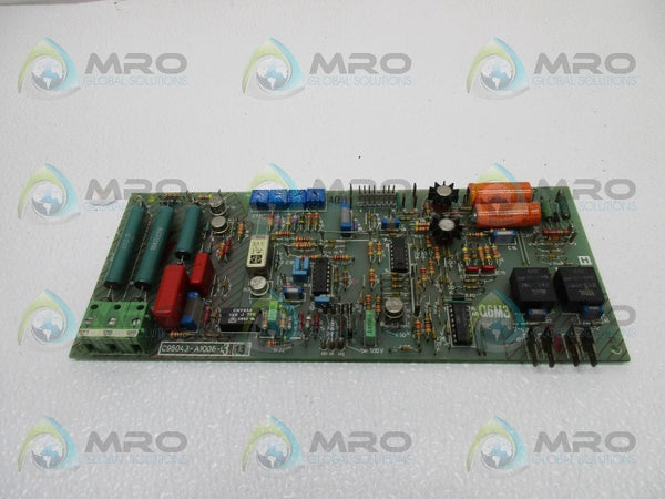 SIEMENS C98043-A1006-L3-13 PC FIELD REGULATOR DRIVE BOARD  UNMP