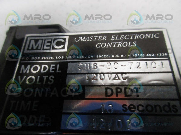 MEC CHB-38-72101 RELAY  UNMP