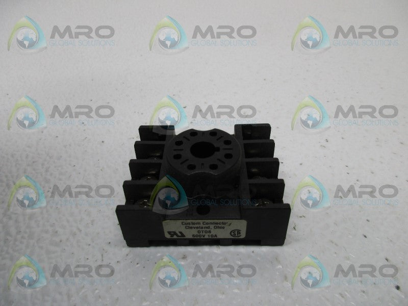 CUSTOM CONNECTOR 0T08 SOCKET RELAY  UNMP