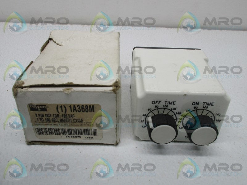 DAYTON 1A368M TIME DELAY RELAY  NSMP
