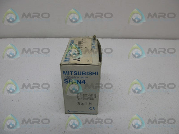 MITSUBISHI SR-N431AC120V CONTACTOR RELAY  NSMP