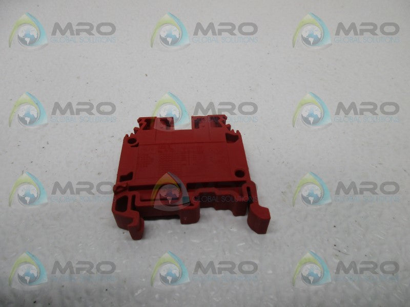 ABB M6/8 TERMINAL BLOCK (RED)  NSNP