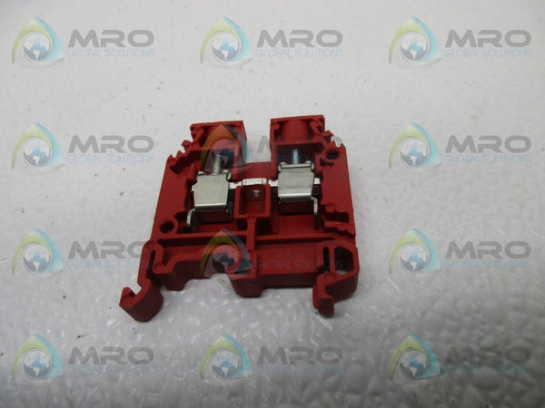 ABB M6/8 TERMINAL BLOCK (RED)  NSNP
