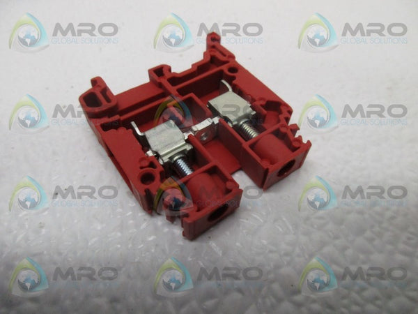 ABB M6/8 TERMINAL BLOCK (RED)  NSNP