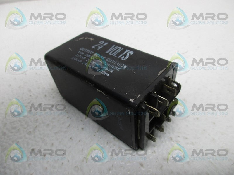 AIROTRONICS TDM4A360A5A TIME DELAY RELAY 24VDC .2-360 SEC.  UNMP