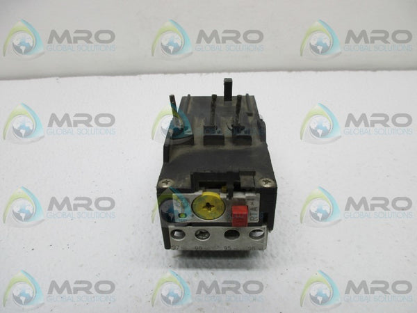 GENERAL ELECTRIC RTA1T 17.5-22 AMP OVERLOAD RELAY  UNMP