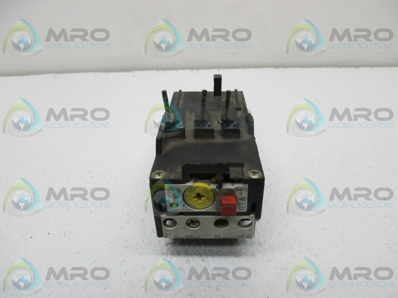 GENERAL ELECTRIC RTA1T 17.5-22 AMP OVERLOAD RELAY  UNMP