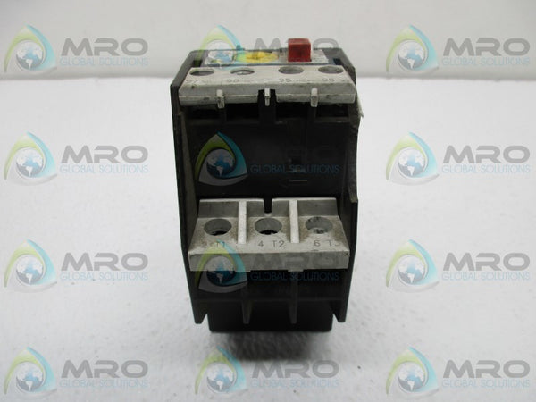 GENERAL ELECTRIC RTA1T 17.5-22 AMP OVERLOAD RELAY  UNMP