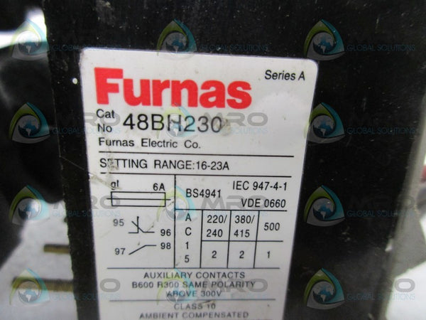 FURNAS 48BH230 OVERLOAD RELAY  UNMP