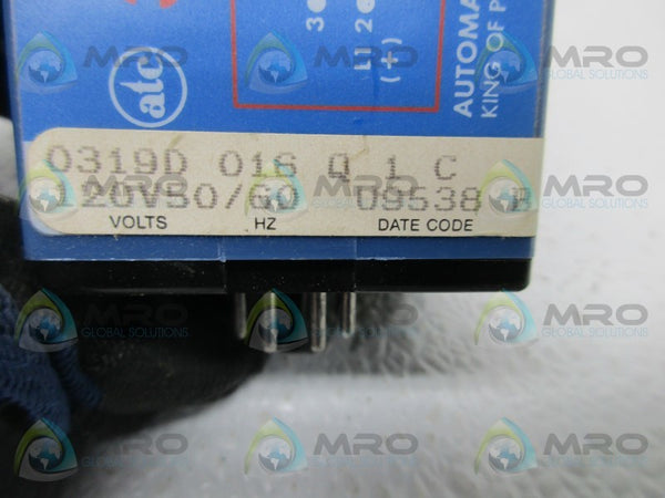 ATC 0319D-016-0-1-C TIME DELAY RELAY  UNMP