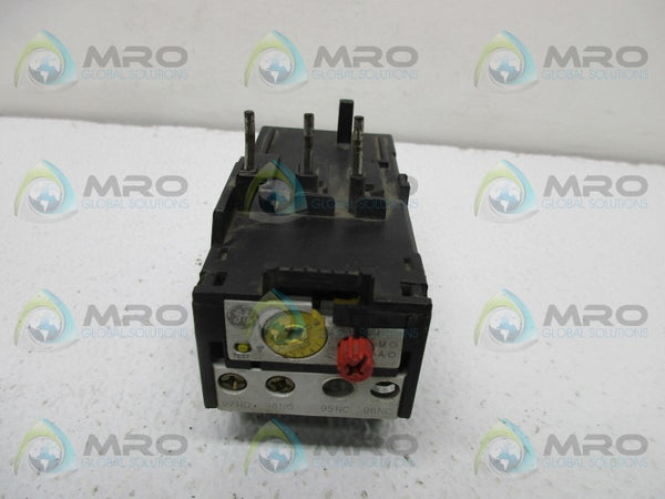GENERAL ELECTRIC RT1F 0.65-1.1 AMP OVERLOAD RELAY  UNMP
