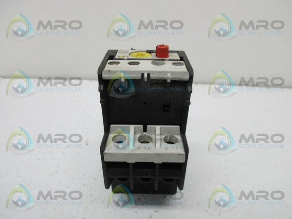 GENERAL ELECTRIC RT1F 0.65-1.1 AMP OVERLOAD RELAY  UNMP