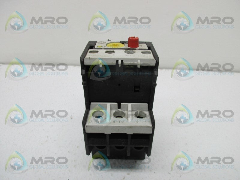 GENERAL ELECTRIC RT1F 0.65-1.1 AMP OVERLOAD RELAY  UNMP