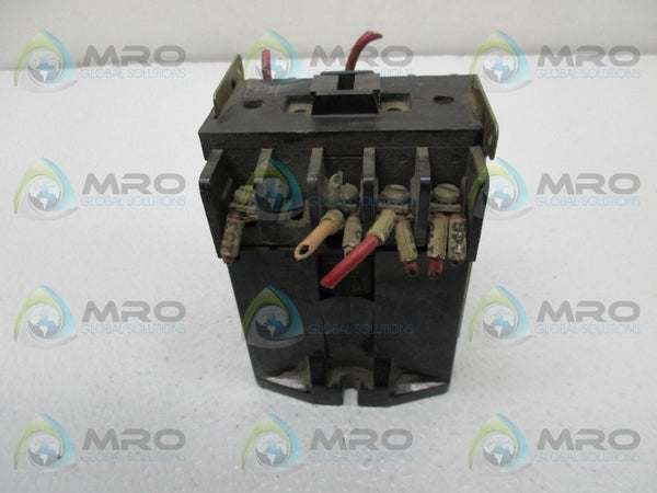 SQUARE D 8501-GO-21 CONTROL RELAY  UNMP