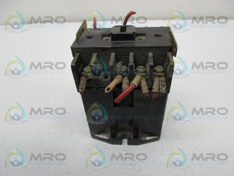 SQUARE D 8501-GO-21 CONTROL RELAY  UNMP