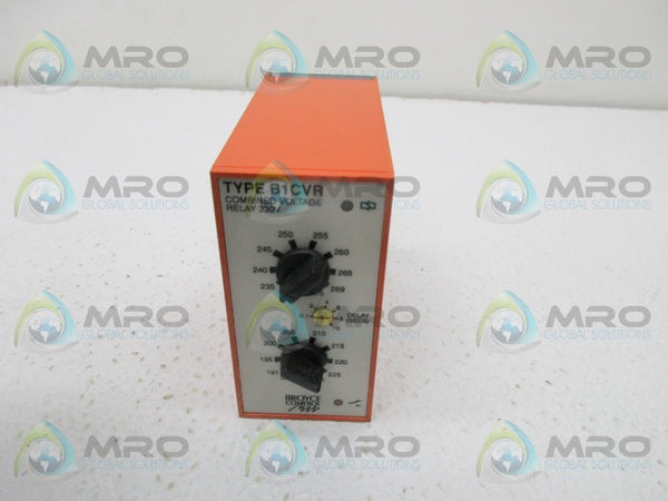 BROYCE CONTROL B1CVR CONTROL RELAY  NSNP
